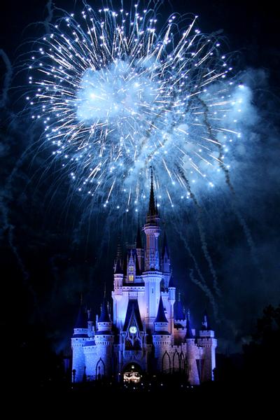 Click to view full screen - Disney Fireworks