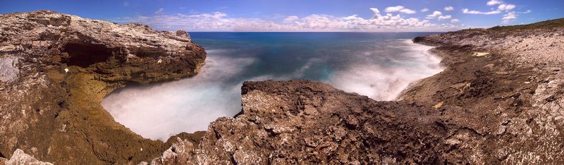 Click to view full screen - Panorama - Staniel Cay (North Shore) Bahamas