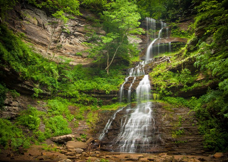 Click to view full screen - Cathedral Falls, Gauley Bridge, WV