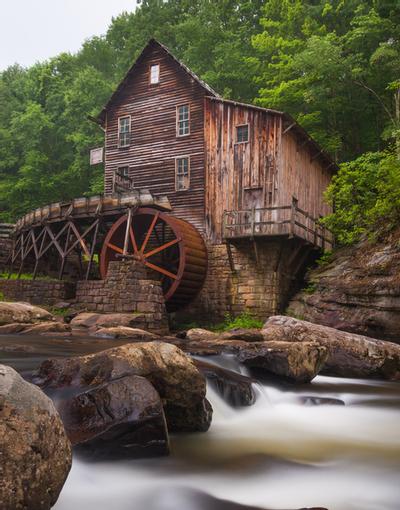 Click to view full screen - Glade Creek Grist Mill