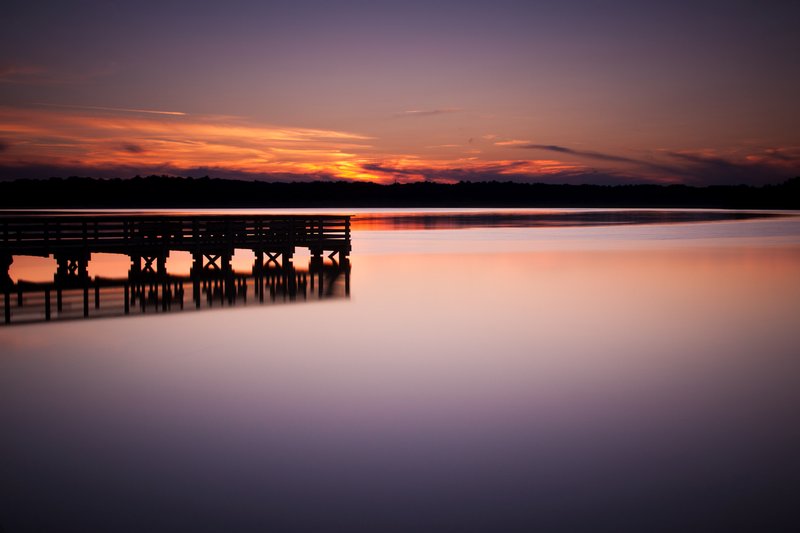 Click to view full screen - Sunset on the Patuxent